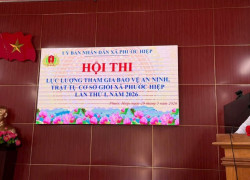 Hội thi lực lượng tham gia bảo vệ an...
