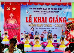 Phước Hiệp rộn ràng ngày hội khai trường...